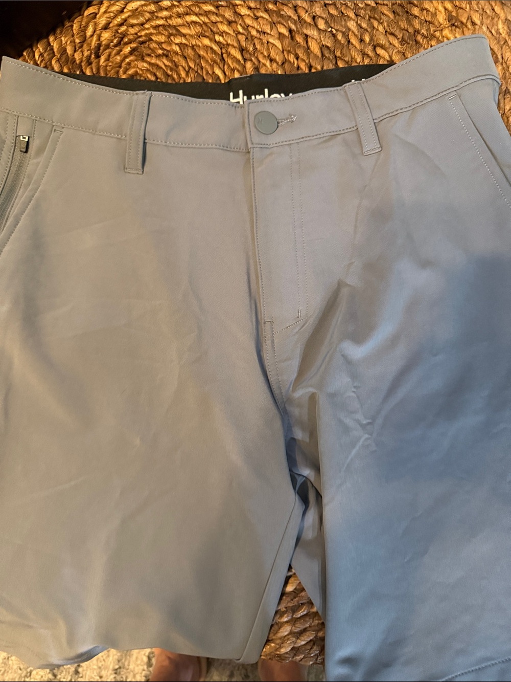 Hurley Men’s Light Gray Chino Shorts
